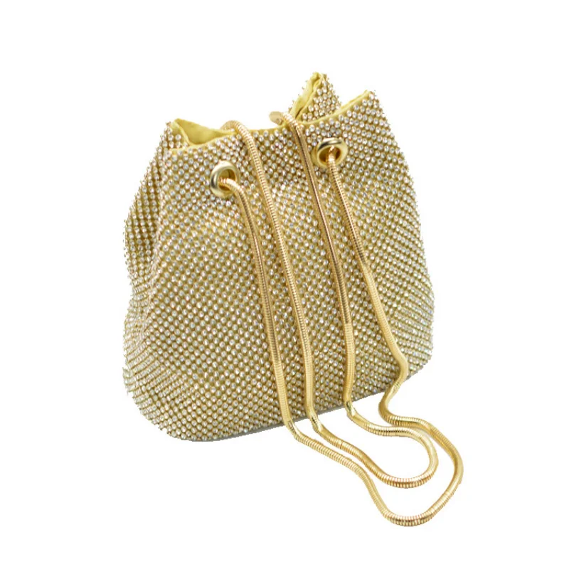 Clutch Evening Bag Luxury Women Bag Shoulder Handbags Diamond Bags Lady Wedding Party Pouch Small Bag Satin Totes Bolsa