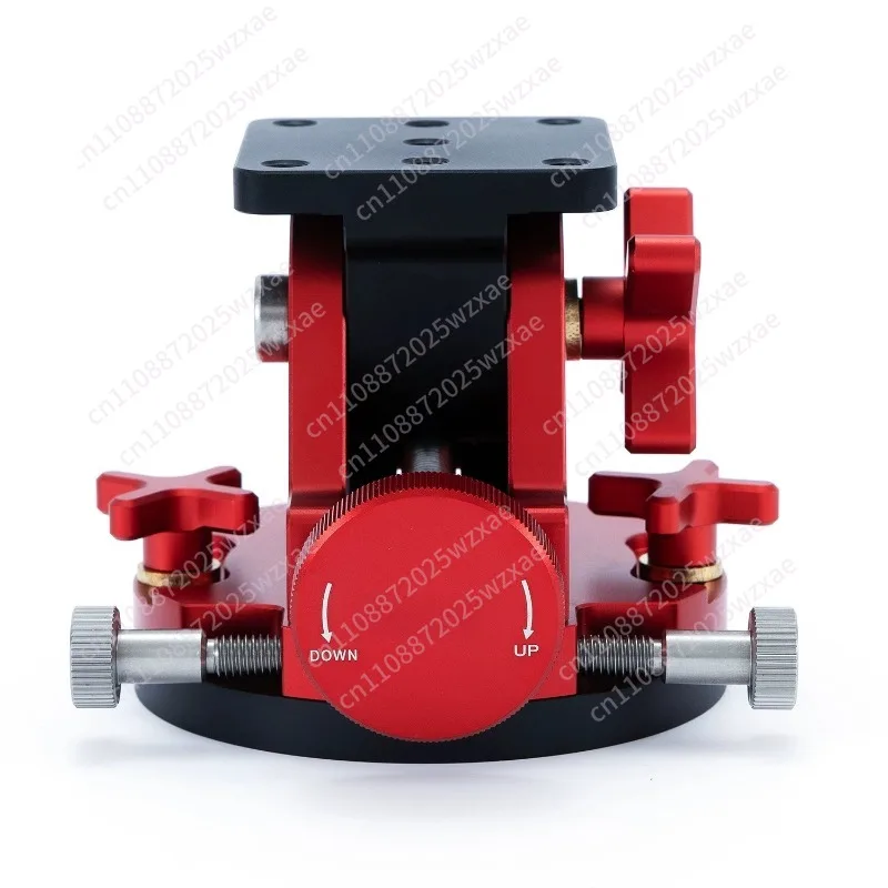 Latitude rack - precision CNC machining 20KG + test, dovetail groove compatible with harmonic gear reducer ± 10 °