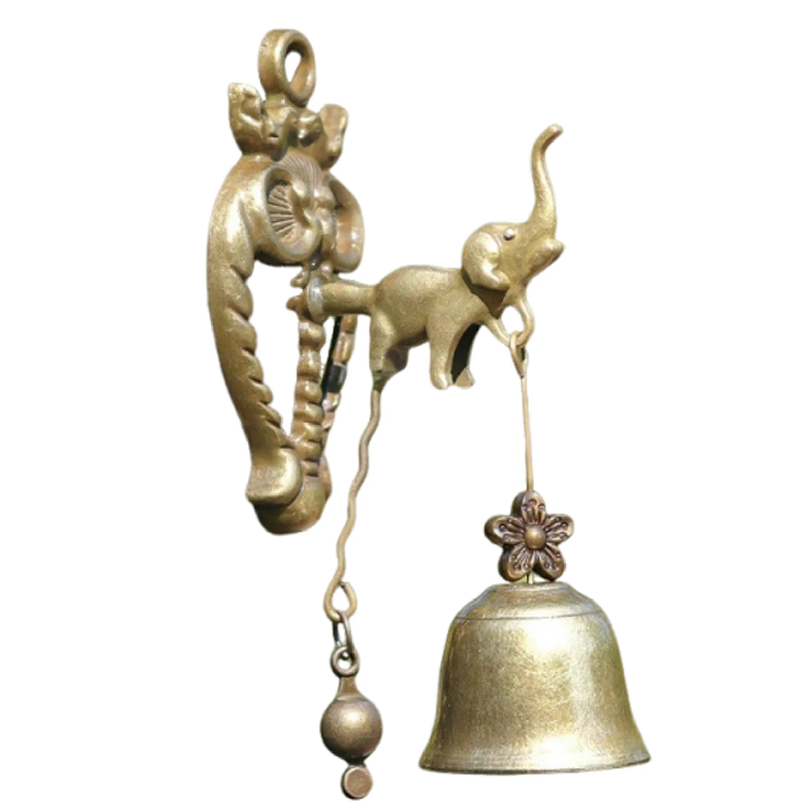 Vintage Cat-Shaped Bell. Installation, Windproof. Courtyards, Balconies.