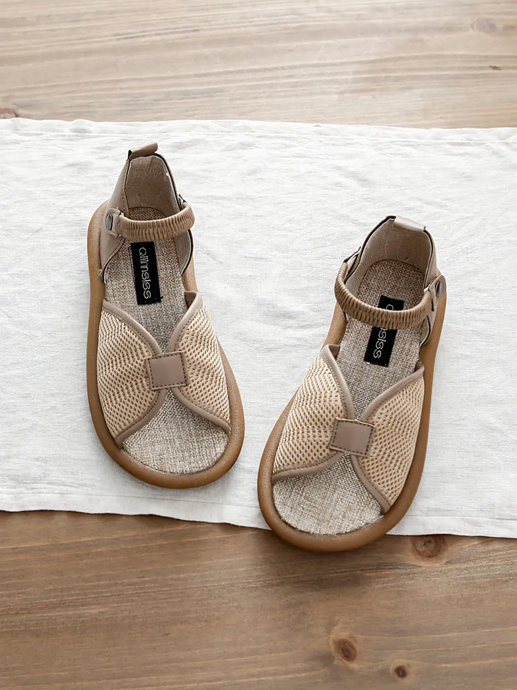 sandales-romaines-basses-respirantes-en-lin-ajoure-pour-femme-chaussures-d'ete-decontractees-vintage-a-bout-ouvert-ideales-avec-une-jupe