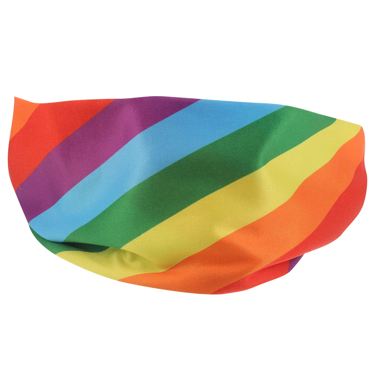 

Эластичная повязка на голову Rainbow Yoga, впитывающая пот, для бега, тренировок, фитнеса, стильная, ярких цветов