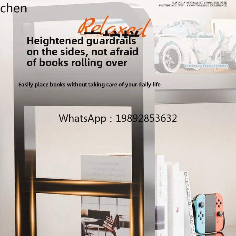 Home Office Desk Bookshelf Desktop Computer Desk Study Desk