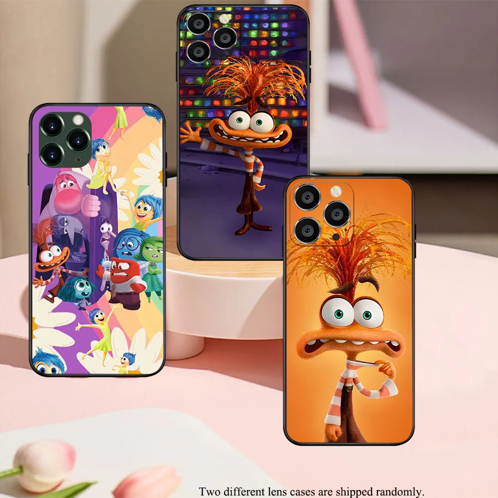 UK-43 Cartoon Inside Out 2 Soft Case for Xiaomi Redmi POCO M6 F6 X6 C65 Note 13 Pro+ Pro 13C A3