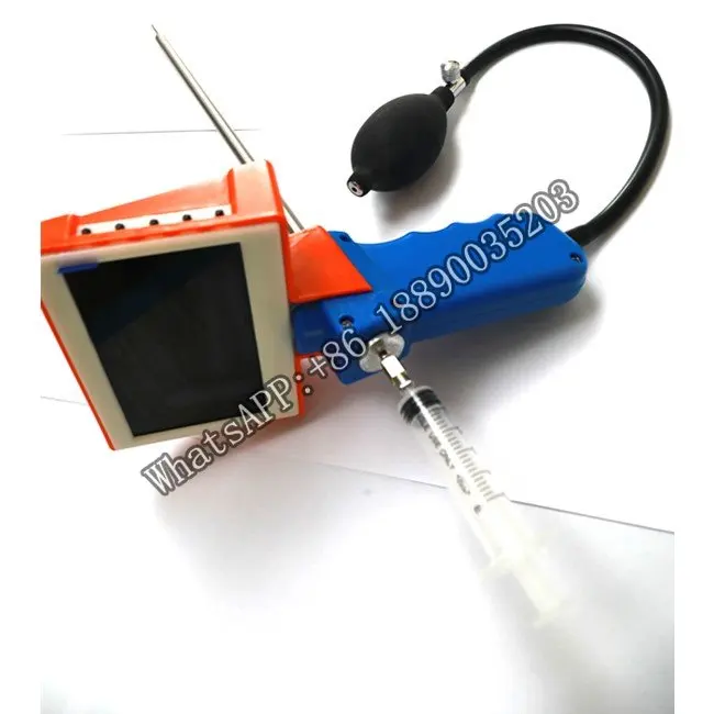 

Hot sale TCI Veterinary Equipment Digital Insemination Gun Visible Artificial Insemination Gun for dogs