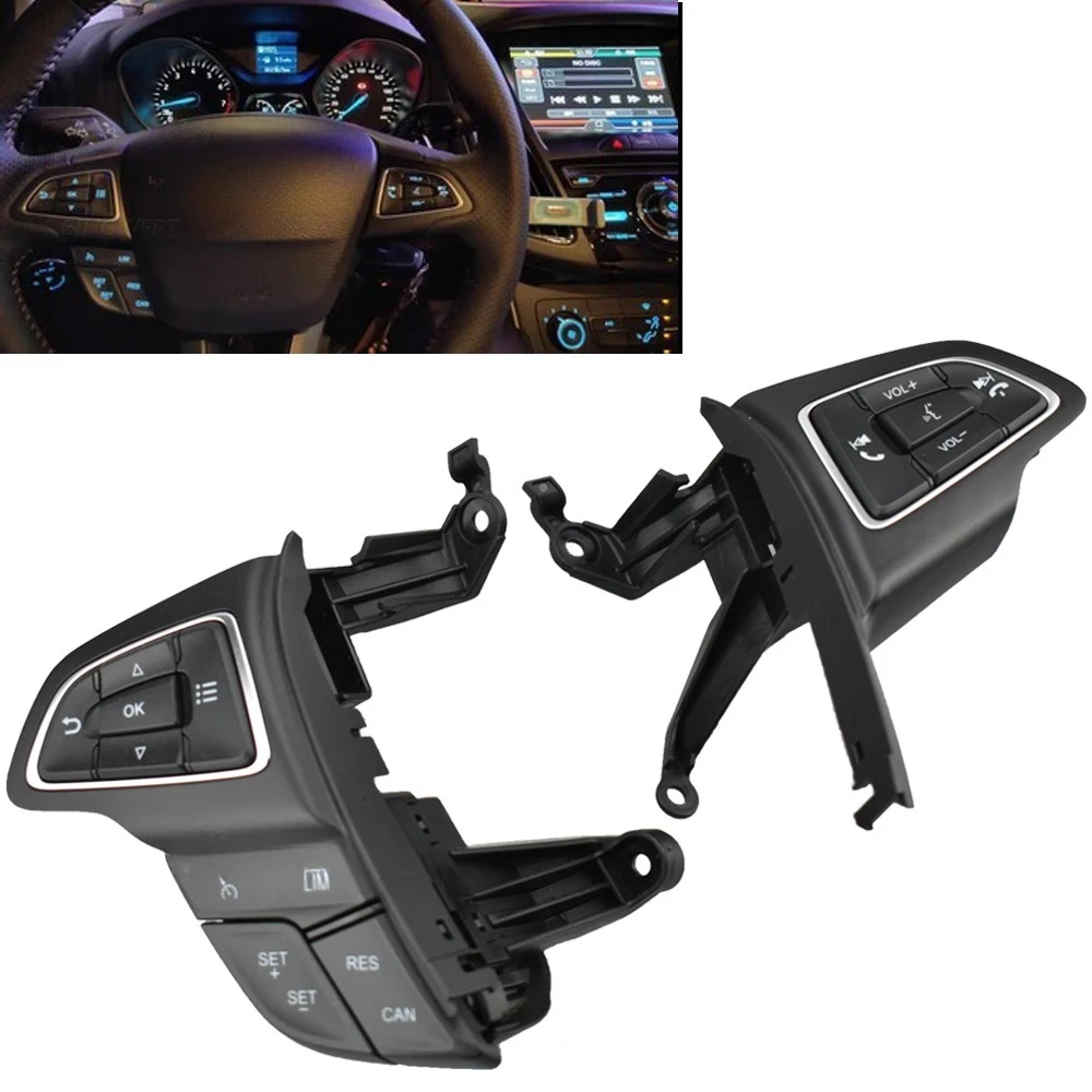 Applicable to 15 Ford Focus multi-function steering wheel buttons, fixed speed cruise switch, Bluetooth voice button