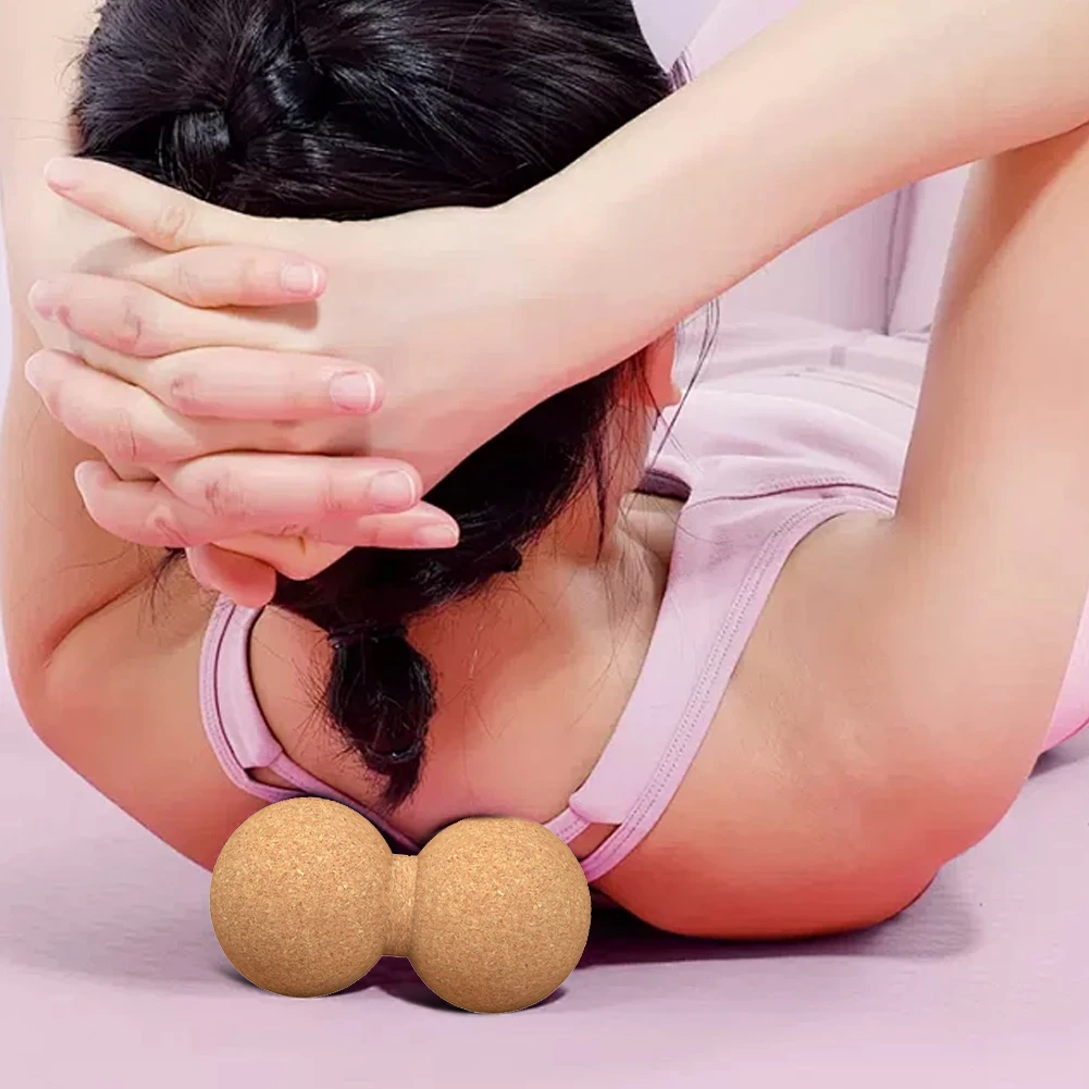 الفلين تدليك الكرة العلاج كرة لاكروس العلاج الليفي العضلي الكرة لإطلاق الليفي العضلي لتدليك الأنسجة العميقة اليوغا