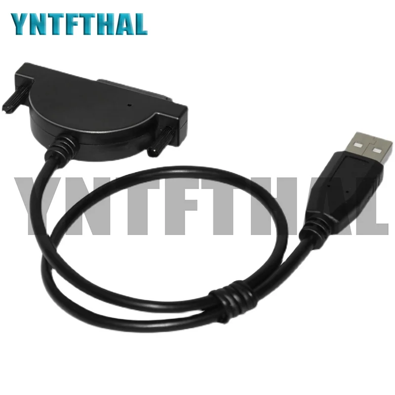 NEW USB 2.0 to II 7+6 13Pin  CD/DVD ROM Slimline  Converter Cable