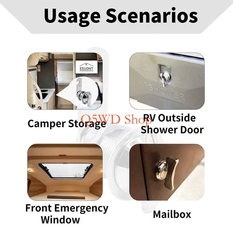 

Q5WD Замок с поворотом большого пальца без ключа, защелки, замок для отсека для ящика почтового ящика шкафа