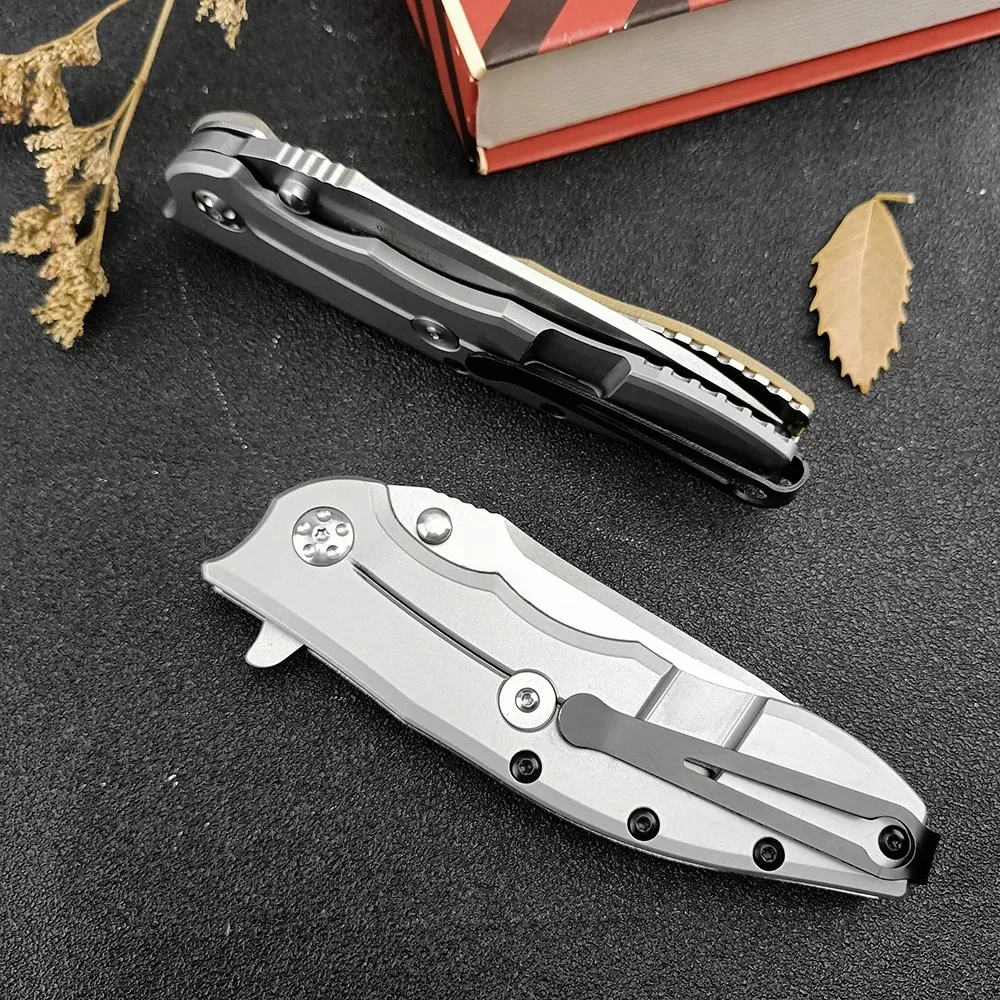 ZT0562 Hinderer Assisted Flipper Outdoor Camping Everyday Carry Multifunctional Survival Self Defense Hunting Folding Knife