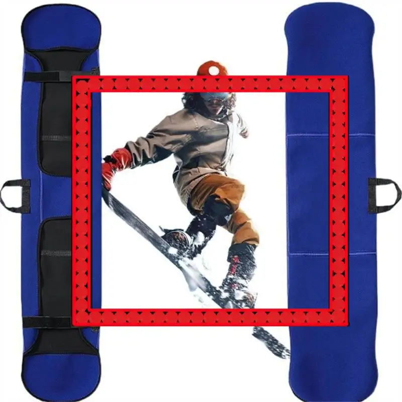 

Premium Waterproof Skis Bag Snowboard Cover Dustproof Snowboard Bag Snowboard Cover Skis Protective Bag For Man Woman 136CM