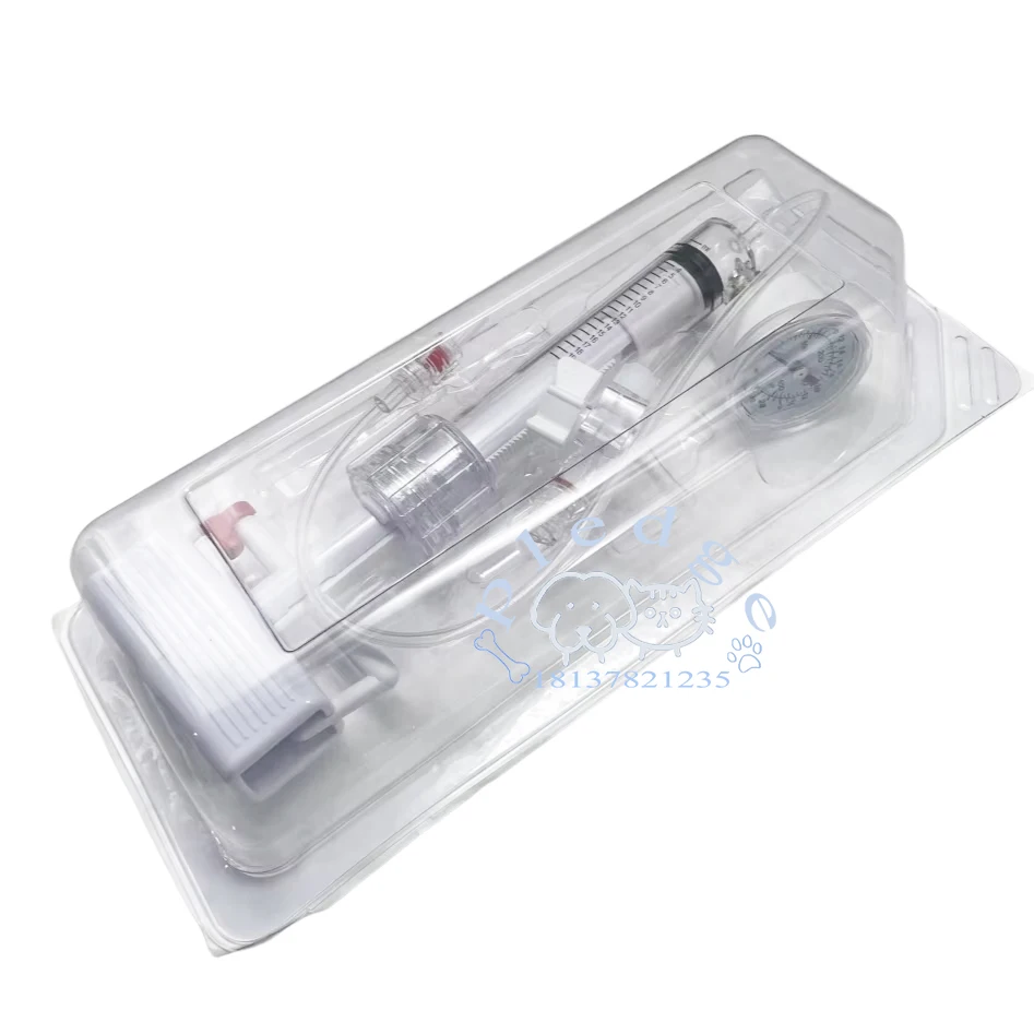 Veterinärmedizinische Ballondilatations-Druckpumpe mit Druckvorrichtung 20ml 30atm Einweg-Wirbelsäulen-Ballon Chirurgisches Expansionswerkzeug – Detail 2