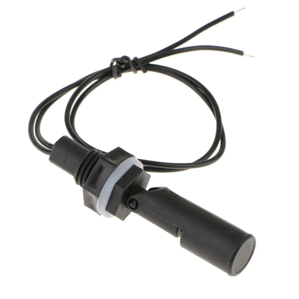 1 Pc Liquid Float Switch Float Switch Fluid Water Level Sensing Switch Sensor 12v 24v 1PC BLACK Horizontal Float Sensor Switch