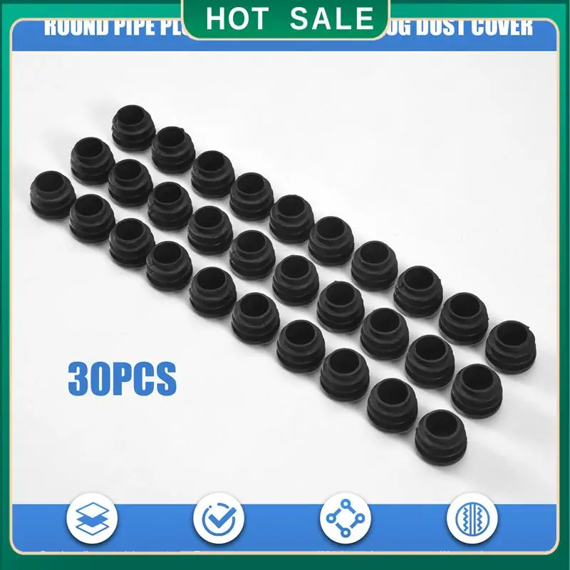 

My Home круглый стол, ножка стула, трубка, вставка, торцевая крышка, диаметр 19 мм, 30 шт., черный