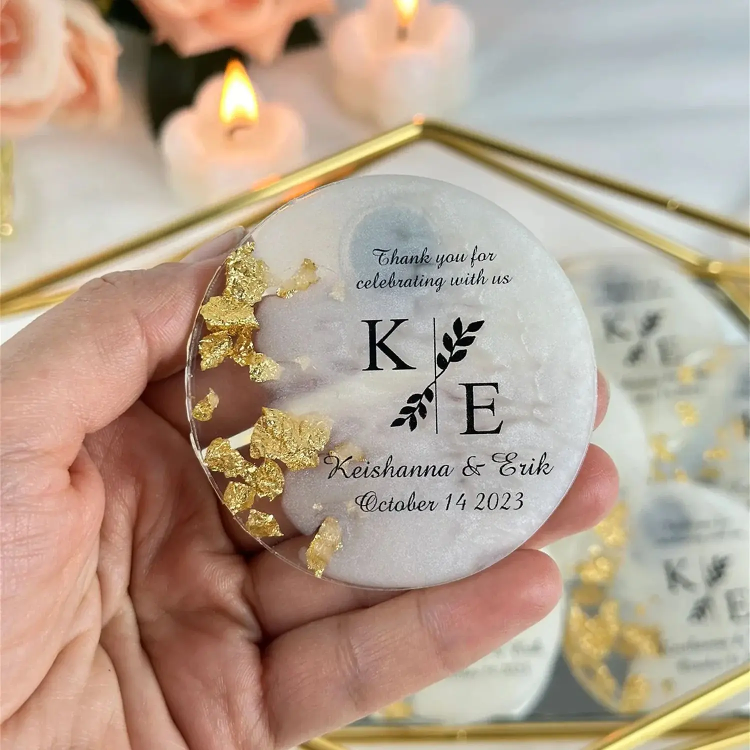 Epoxy Magnet Favors for Baptism Guests | Custom First Communion Gifts | Unique Religious Event Magnets Bulk