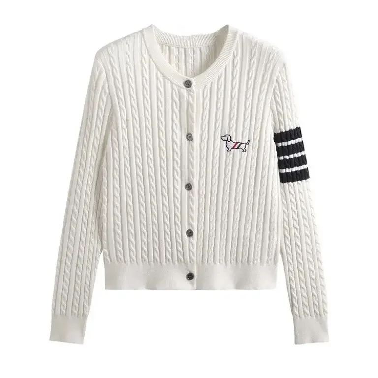 Pull de golf coréen pour femmes, vêtements de golf, haut de sport décontracté, broderie en tricot, haute qualité, automne, nouveau, 2024