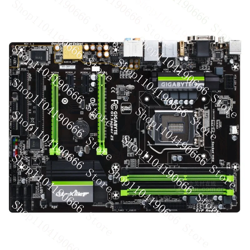 

For GIGABYTE G1.Sniper Z5 motherboard Z87 DDR3 32G DVI VGA HDMI ATX Tested OK