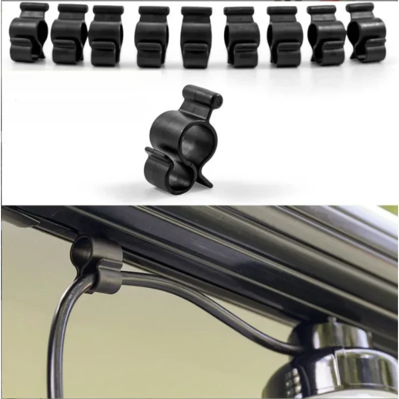 5PCS Car Ceiling Pole Hook RV Side Awning Accessories Outdoor Tent Accessories Hook Umbrella Fixed Frame Multi-function