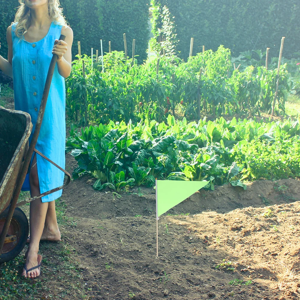 8 قطعة حديقة الخيزران الملونة الزاهية بمناسبة أعلام لنظام الرش نباتات جديدة ساحة الحديقة بمناسبة العلم أعلام صغيرة #4