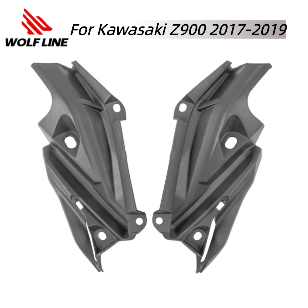 

Wolfline 2 Pcs Z900 Air Intake Cover Motorcycle Frame Side Fairing Cowl Guard for Kawasaki Z900 2017 2018 2019 Injection Molding