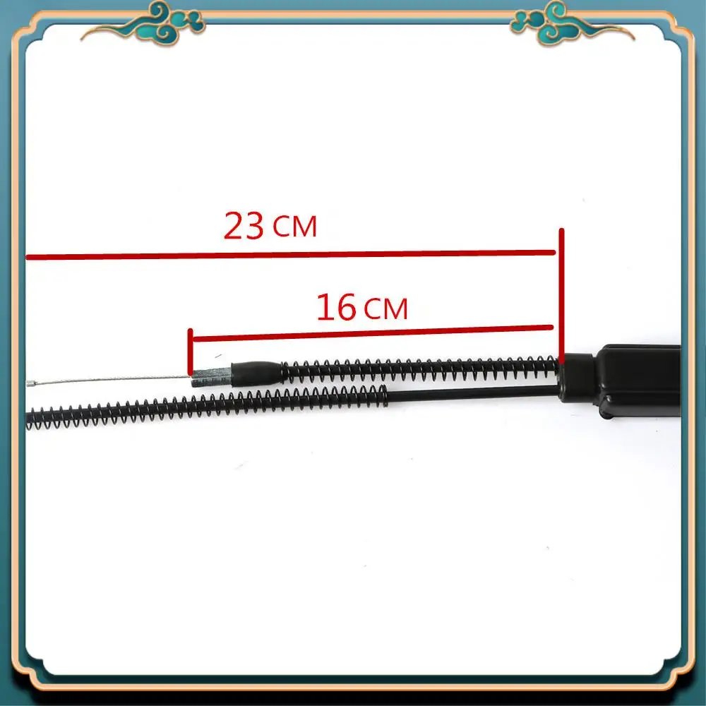 Latest Split Type Throttle Cable For YAMAHA DT125 DT125K Motorcycle Throttle Oil Cable Line Separate Two Throttle Lines