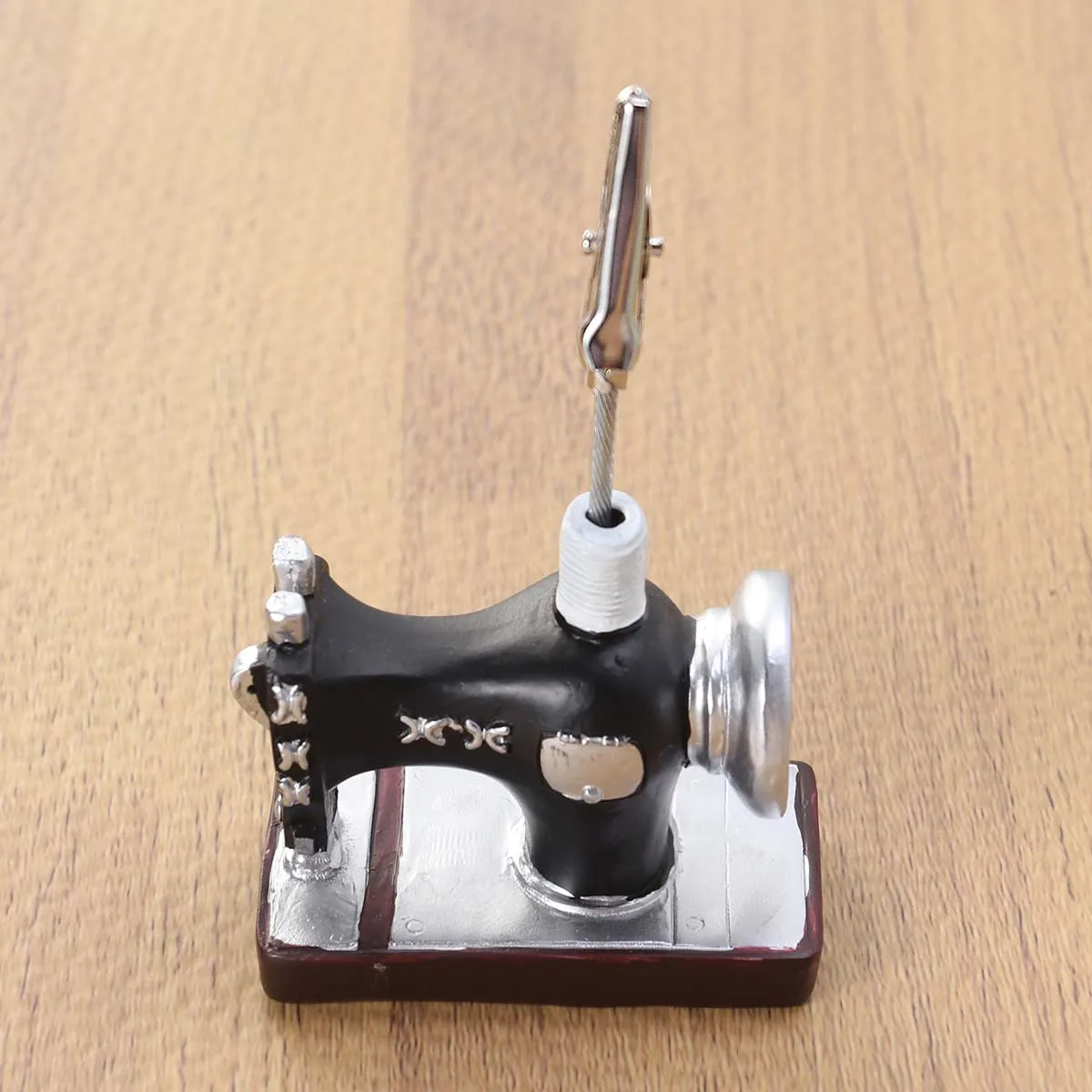 

1Pcs Retro Resin Note Holder Memo Clip Desk Photo Clip Office Message Clamp Table Decoration Note Clamp