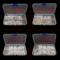 1Box SH 1.0/JST 1.25mm/ZH 1.5mm/PH 2.0mm/SM/SYP/XH 2.54mm/VH 3.96mm Pitch Male Female Housing Terminal Pin Header Wire Connector