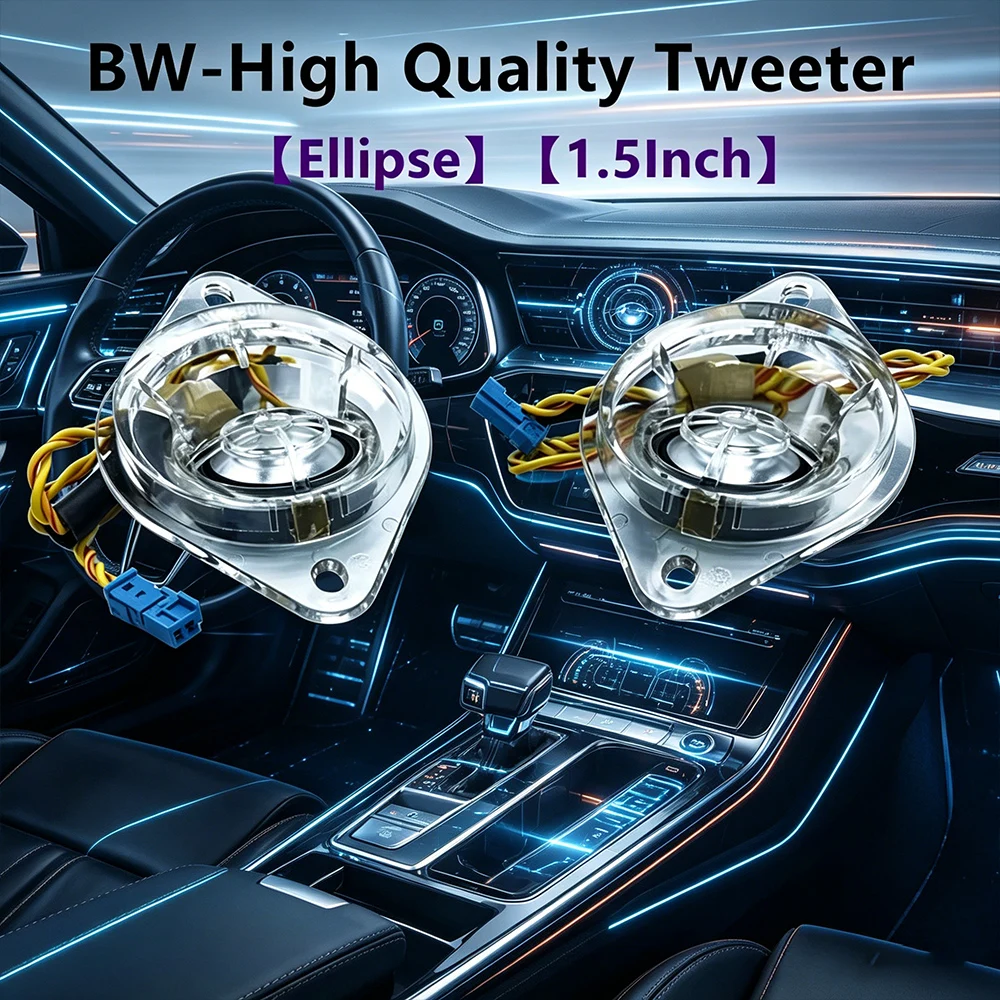 

Car Tweeter Cover For BMW G30 G20 F30 F10 High Quality Glow Speaker Audio Trumpet Head Treble Lid Before After Loudspeaker