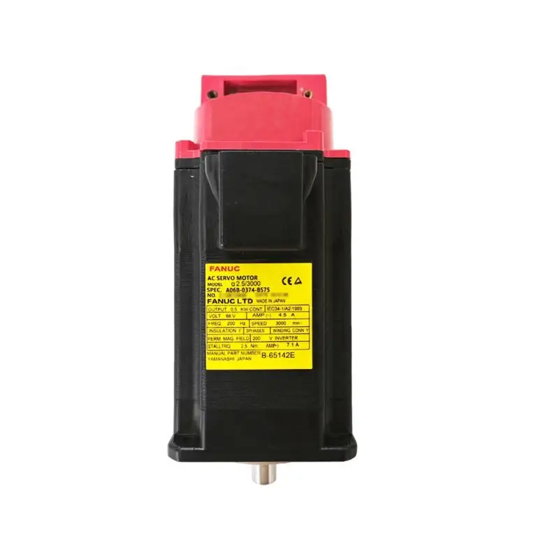 

Серводвигатель Fanuc A06B-0374-B575, проверен, исправен, в наличии.