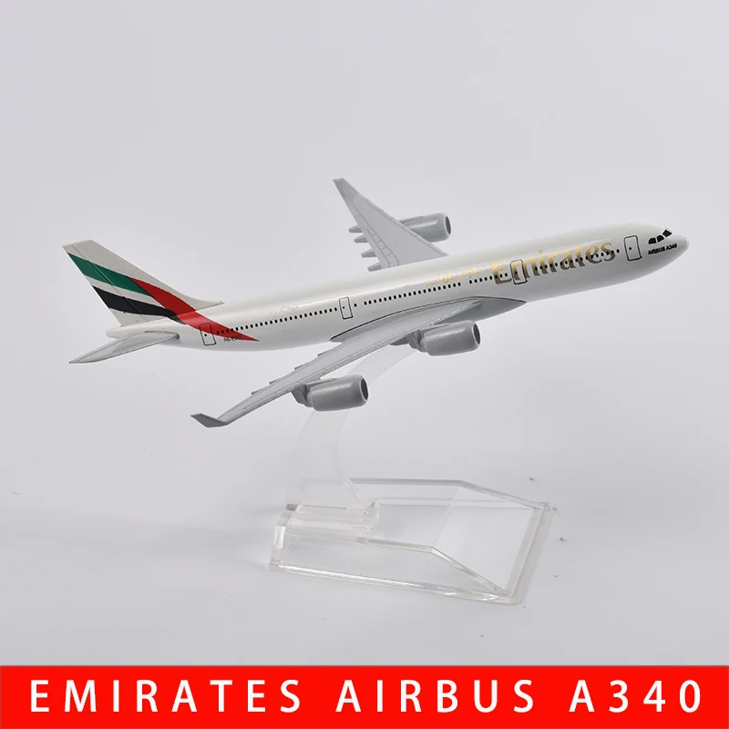 

JASON TUTU 1/400 Scale Diecast Metal United Arab Emirates Airline airbus A340 A380 B777 Aircraft Model 16CM Miniature Authentic