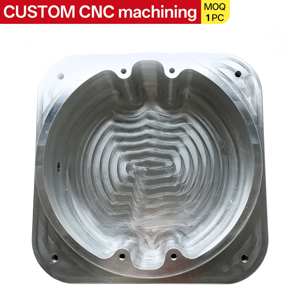 Custom CNC Machining Aluminum Alloy Parts Customized CNC Milling Service 1PC MOQ Precision Metal Machined Aluminum Housing