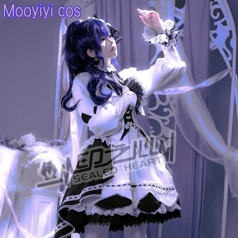 Asahina Mafuyu Cosplay Costume for Halloween,Christmas Role Playing Party, Comic Exhibition Game, PJSK Size XS-XXL New Mooyiyi