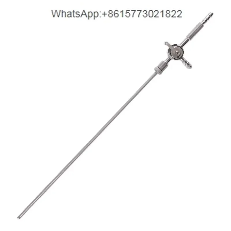 High pressure sterilization laparoscopic surgical instruments can be reused with 2.8mm and infusion tubes for veterinary surgery