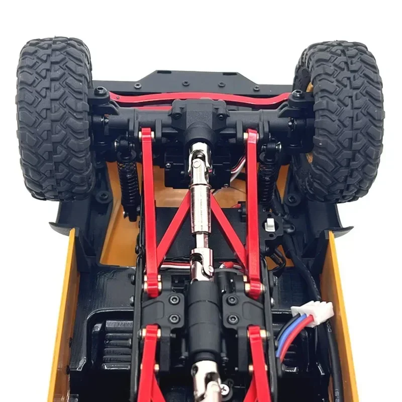 لـ FMS 1/24 FCX24M كأس الجمل D90 D110 المدافع الأصلي رينج روفر وجدت تركيبات عمود محرك معدني