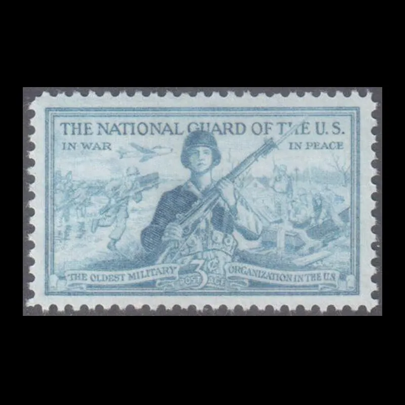 1 pièces/ensemble nouveau timbre postal américain 1953 soldats de défense nationale timbres-poste MNH