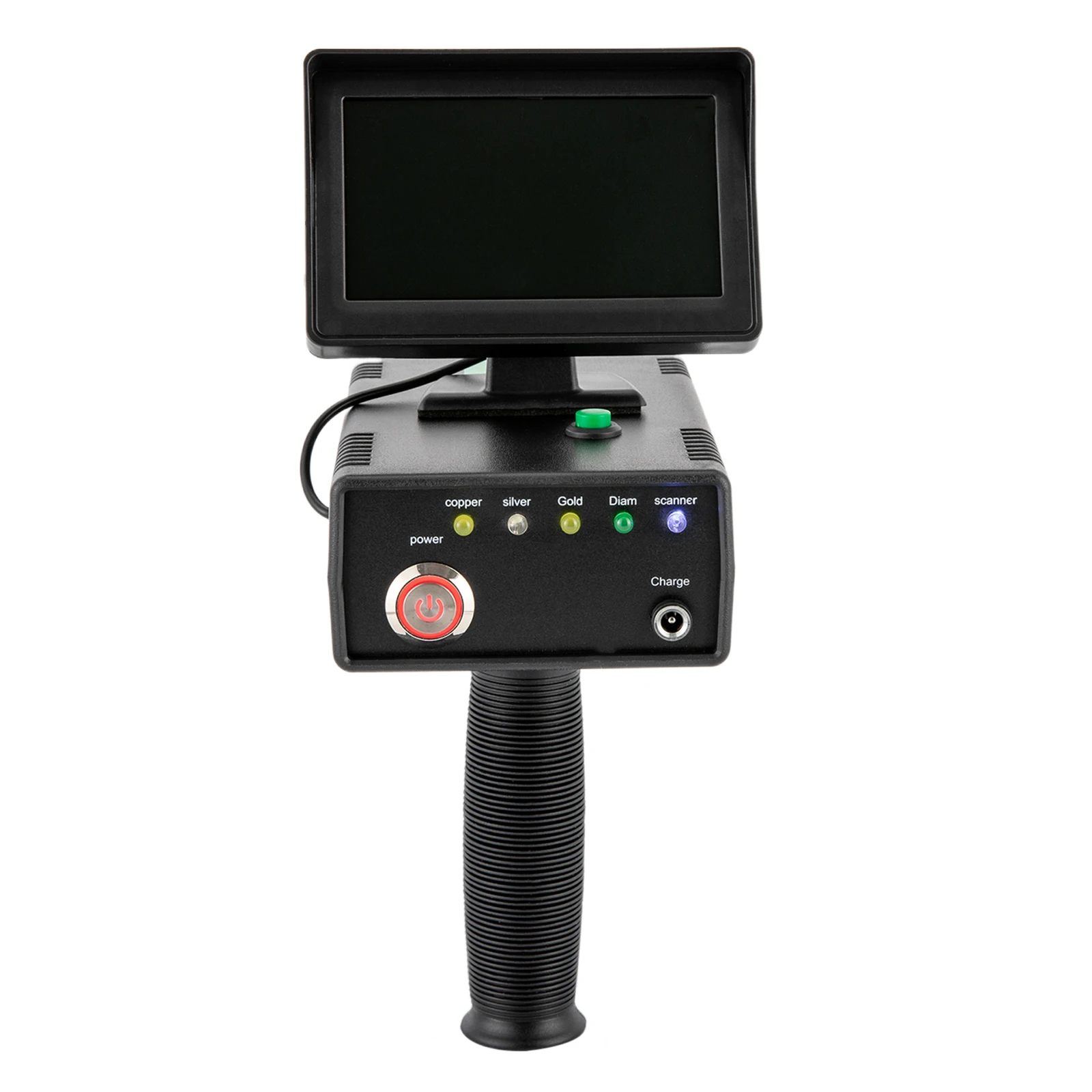 Professional Metal Detector High Precision Underground Metal Detector Locator Long Range Gold Finder 3D LED Display