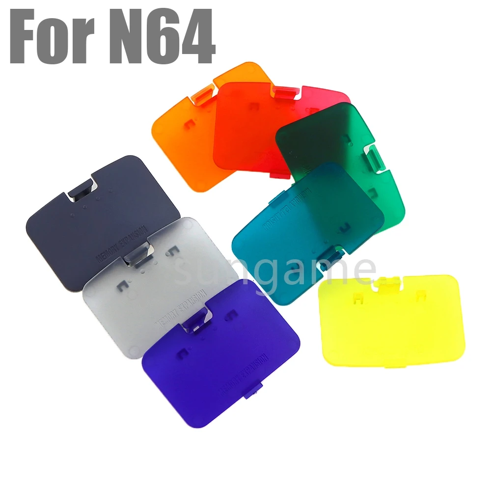 80pcs Repair For N64 Door Cover Jumper Pak Lid Memory Expansion Pack Card Slot Cover