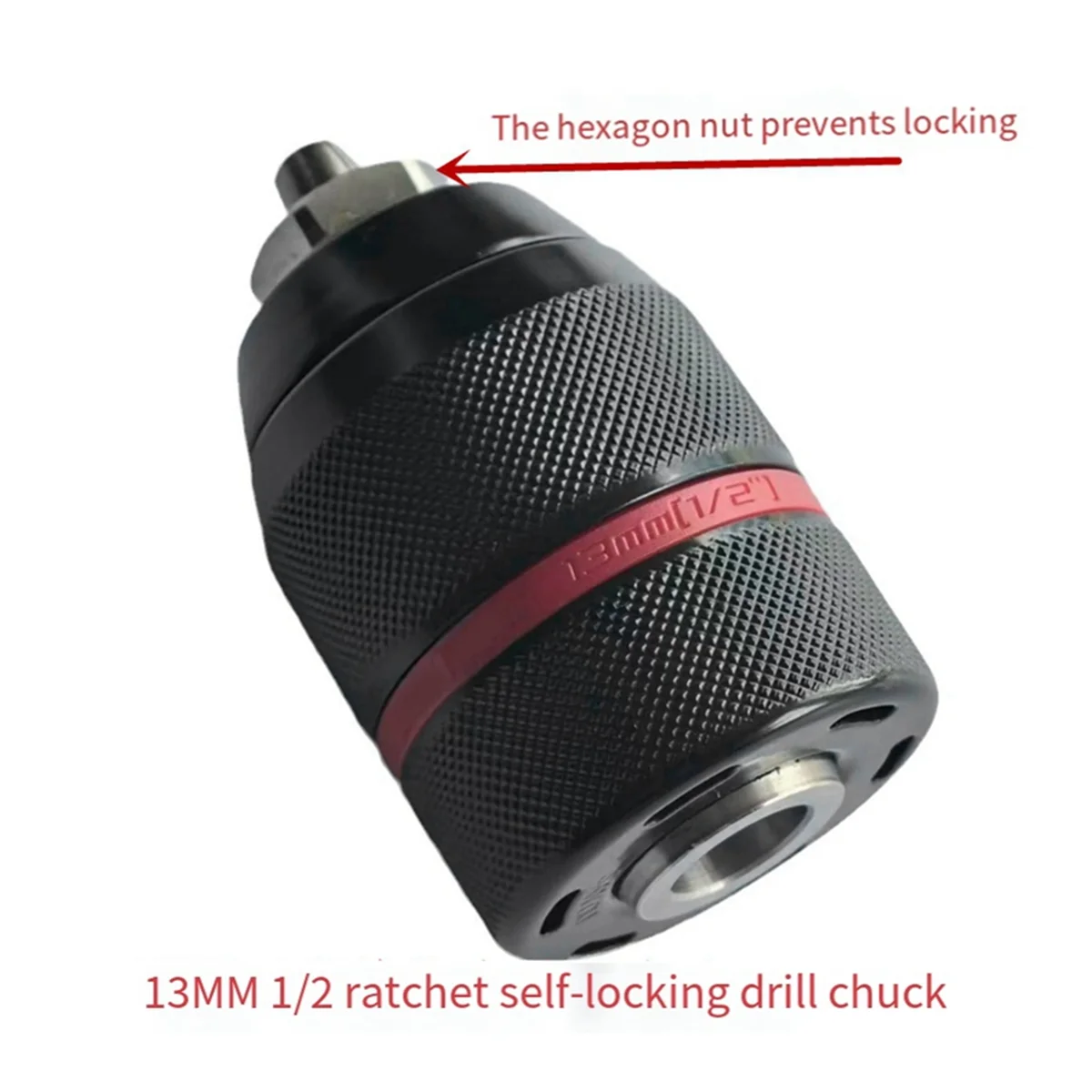 

AA98 Ratchet Self-Locking Drill Chuck Hand Electric Drill Clamp 13mm Chuck Electric Hammer Wrench Change Electric Drill Adap