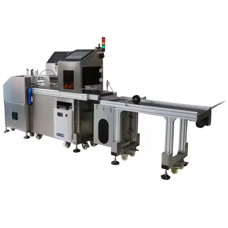 Auto-Feeding UV Marker with Visual Positioning & Defect for Carton/Box/Pouch Marking