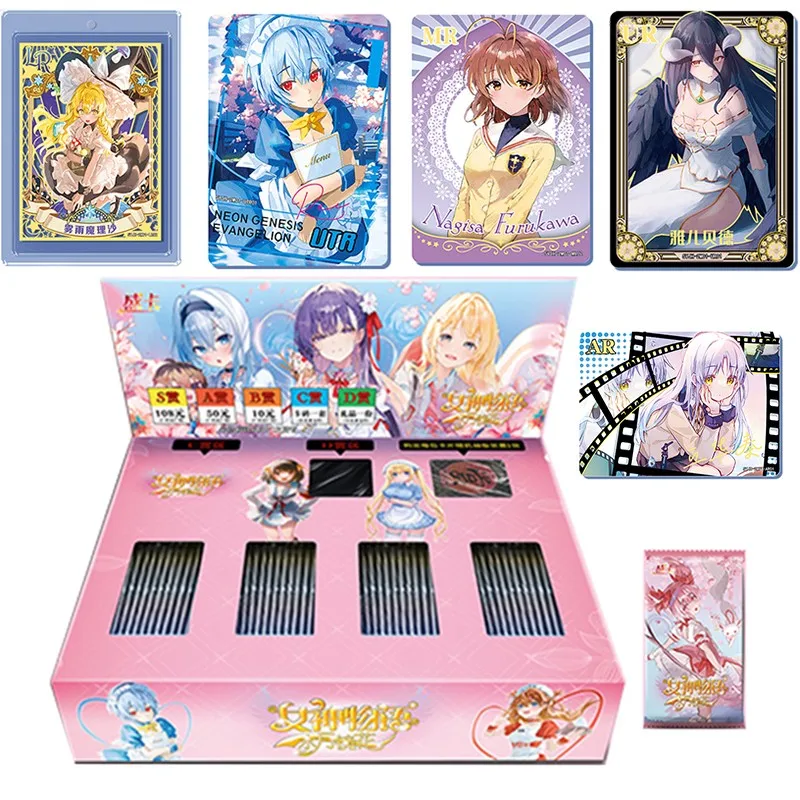 La più recente dea storia ShengKa Goddess 2 m01 UTR SP Rare Collection Card Waifu Booster Box Acg Tcg Ccg Doujin giocattoli e hobby regalo