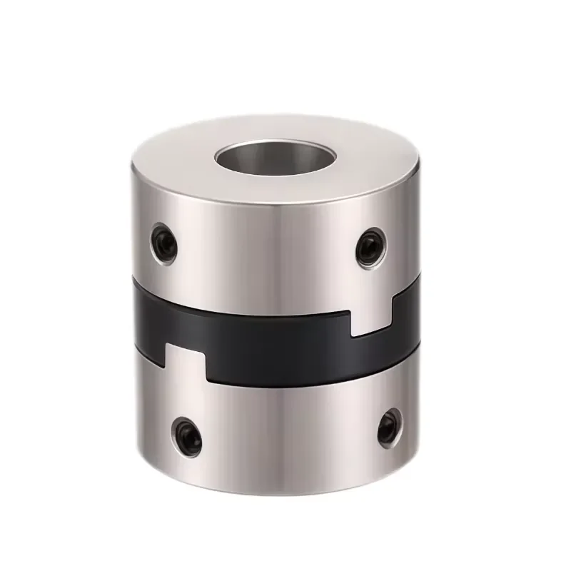 JHP Type 304 Stainless Steel Clamping Cross Slider Coupling Outer Diameter 55 Length 57 Hole 10-25mm Slider POM Material