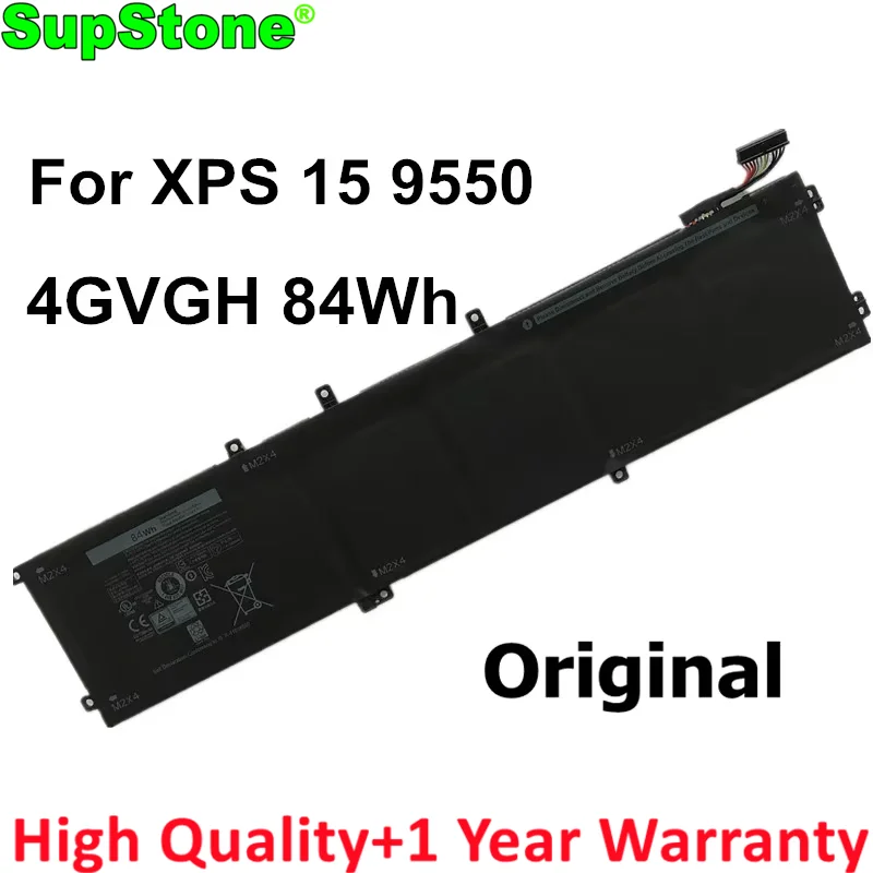 SupStone 84Wh 4GVGH 1P6KD Laptop Battery For Dell XPS 15 9550,For Precision 5510 M7R96 P56F P56F001 T453X 62MJV