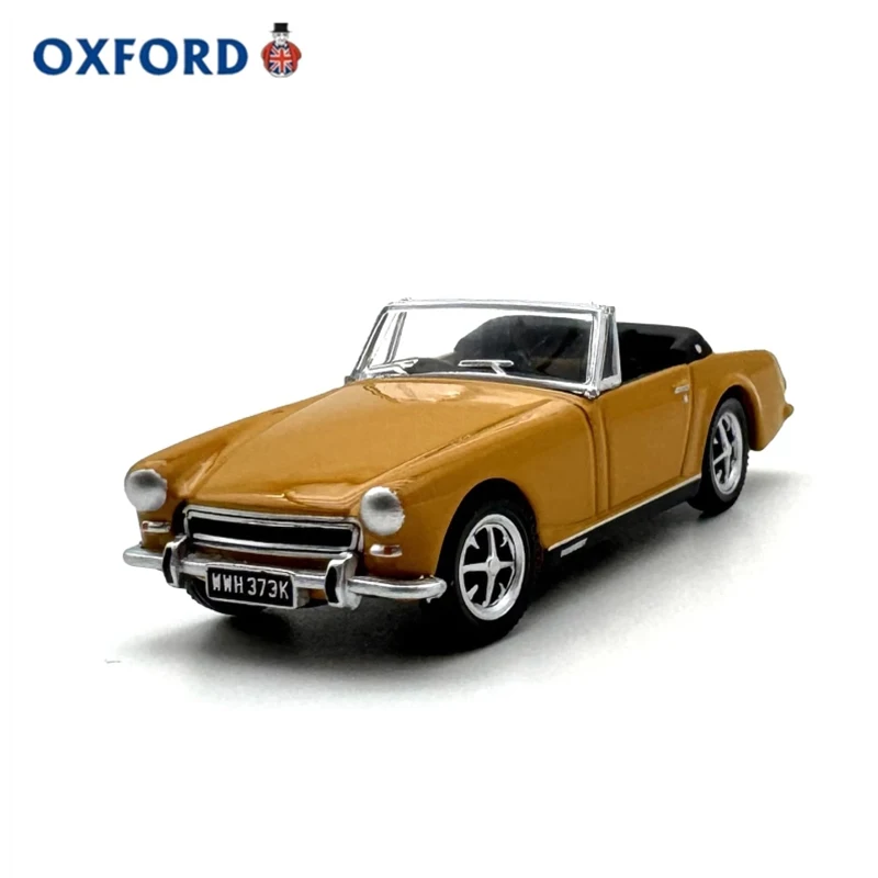 Original Diecast 1:76 Scale OXFORD MG MKII Retro Alloy Sports Car Model Finished Product Simulation Toys Gift Static Model