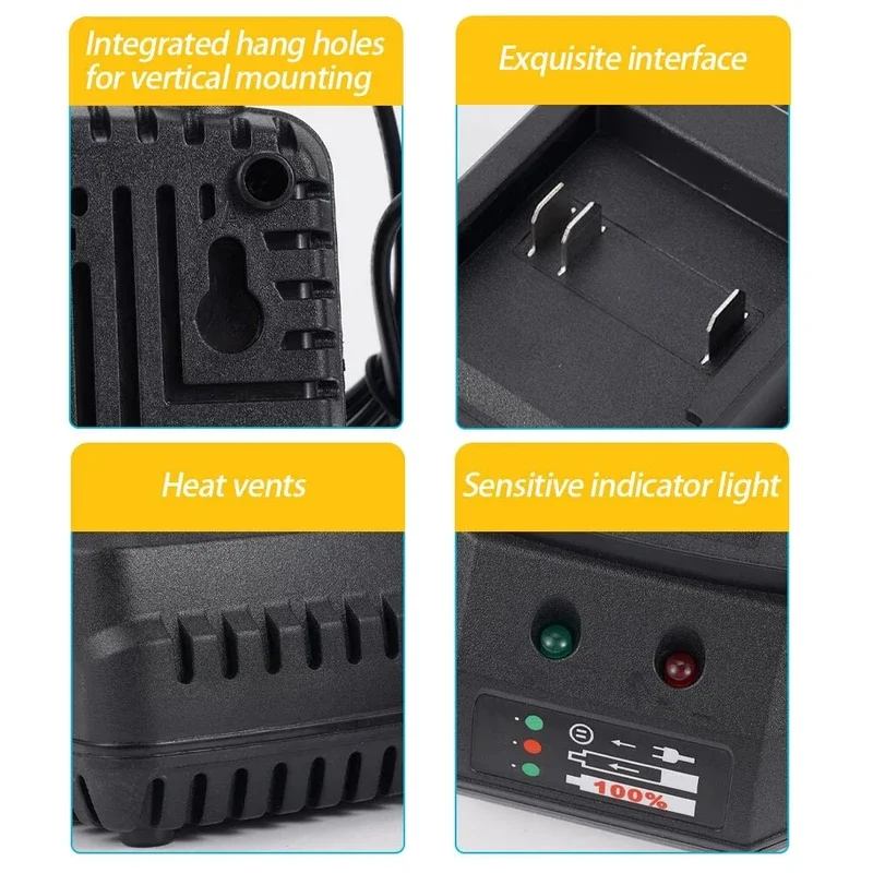 For Makita Model 18V 21V Universal Battery Charger Li-ion BL1415 BL1420 BL1815BL1830 BL1860 Drill Electric Tool Battery Charger - view 6
