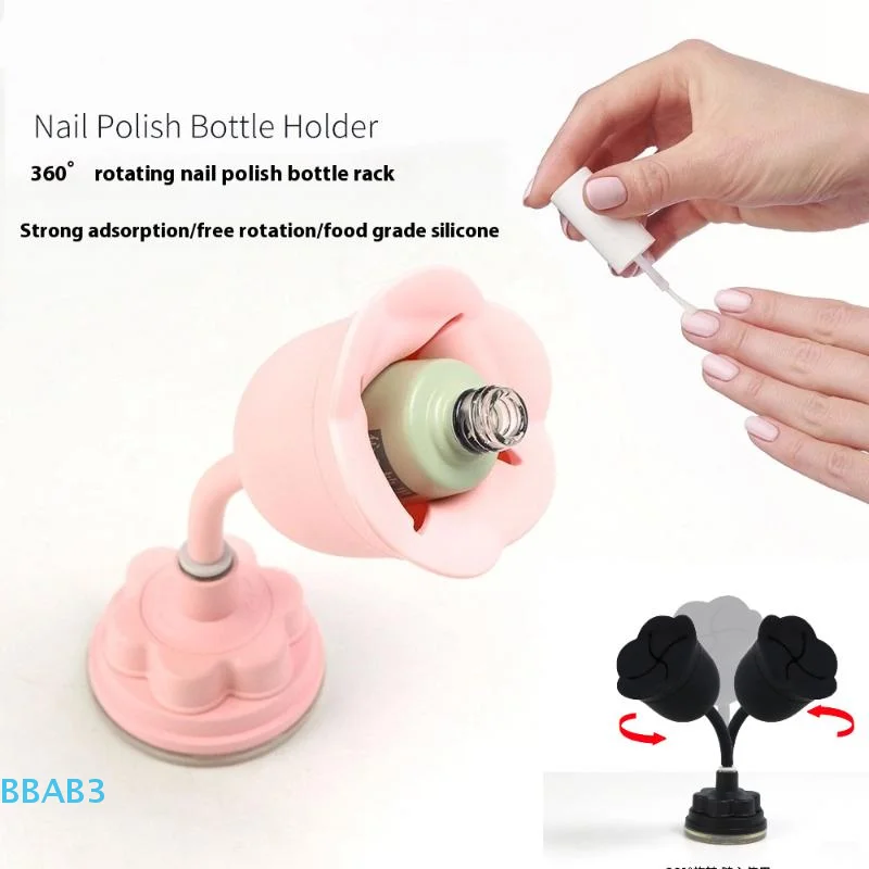 Porte-vernis à ongles en Silicone, support de bouteille Anti-déversement, bricolage Salon de manucure, organisateur d'ongles, présentoir, outils d'art des ongles, accessoires