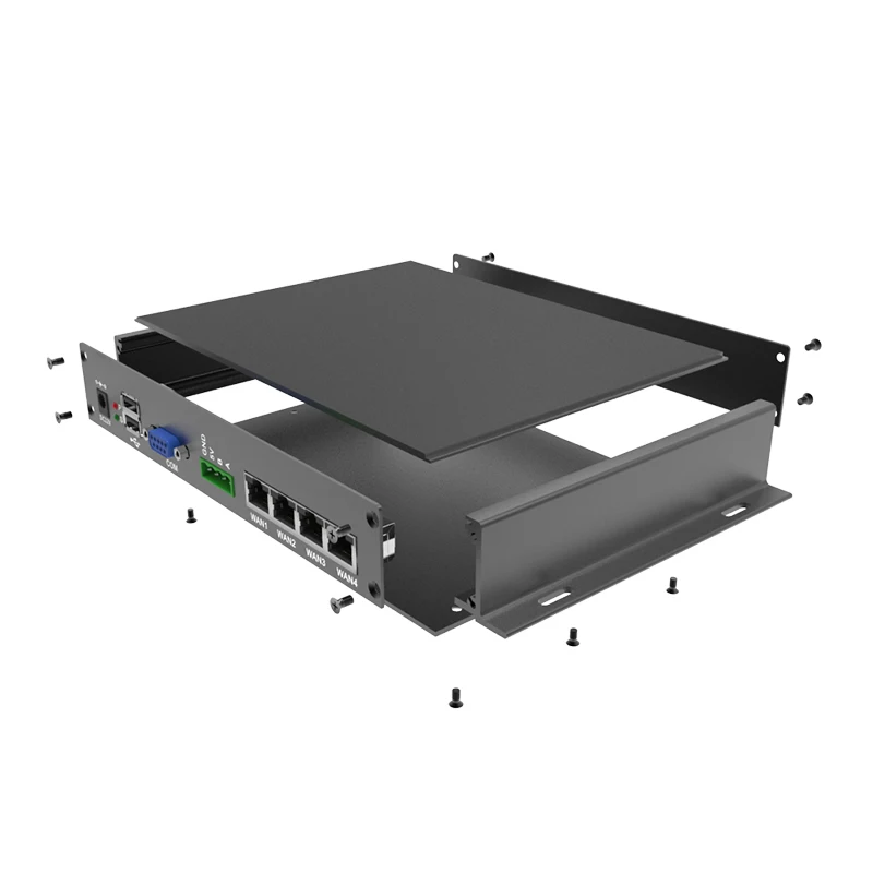 228.2-35 aluminum chassis instrument instrument aluminum profile 3U chassis shell diy customized