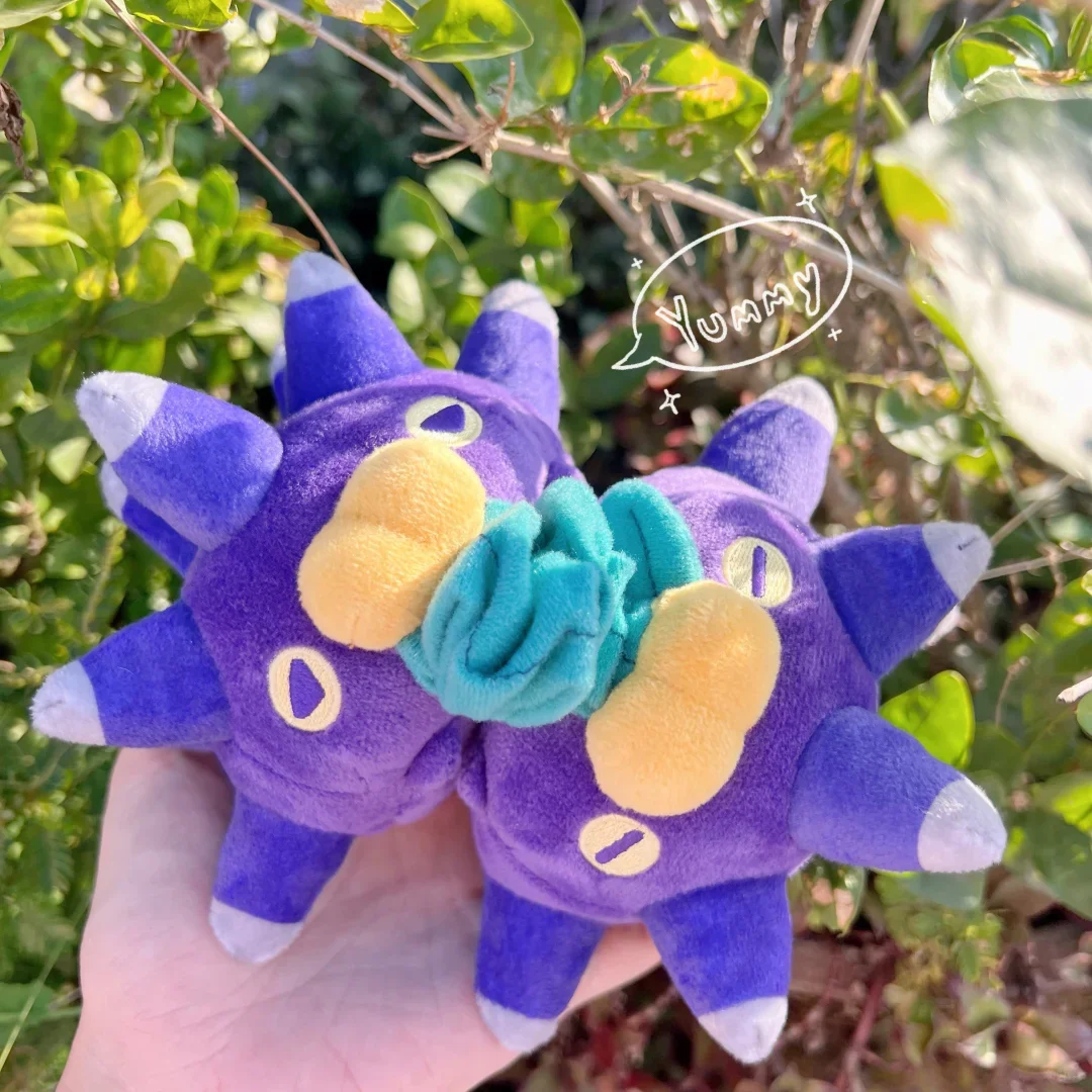 Original PokéMon Meicanshike Series Anime Peripheral Soft Pendant Doll Toy Practical Storage Bag Pillow Tandemaus Graveler Gift