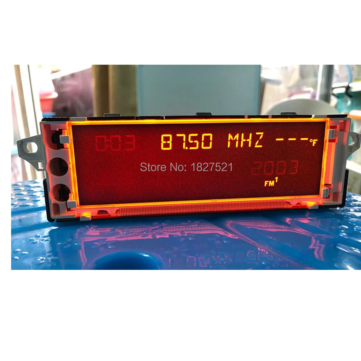 Original factory Car Screen Support USB AUX Display Red Monitor 12 pin Suitable 307 207 308 408 3008 C4 C5 Display