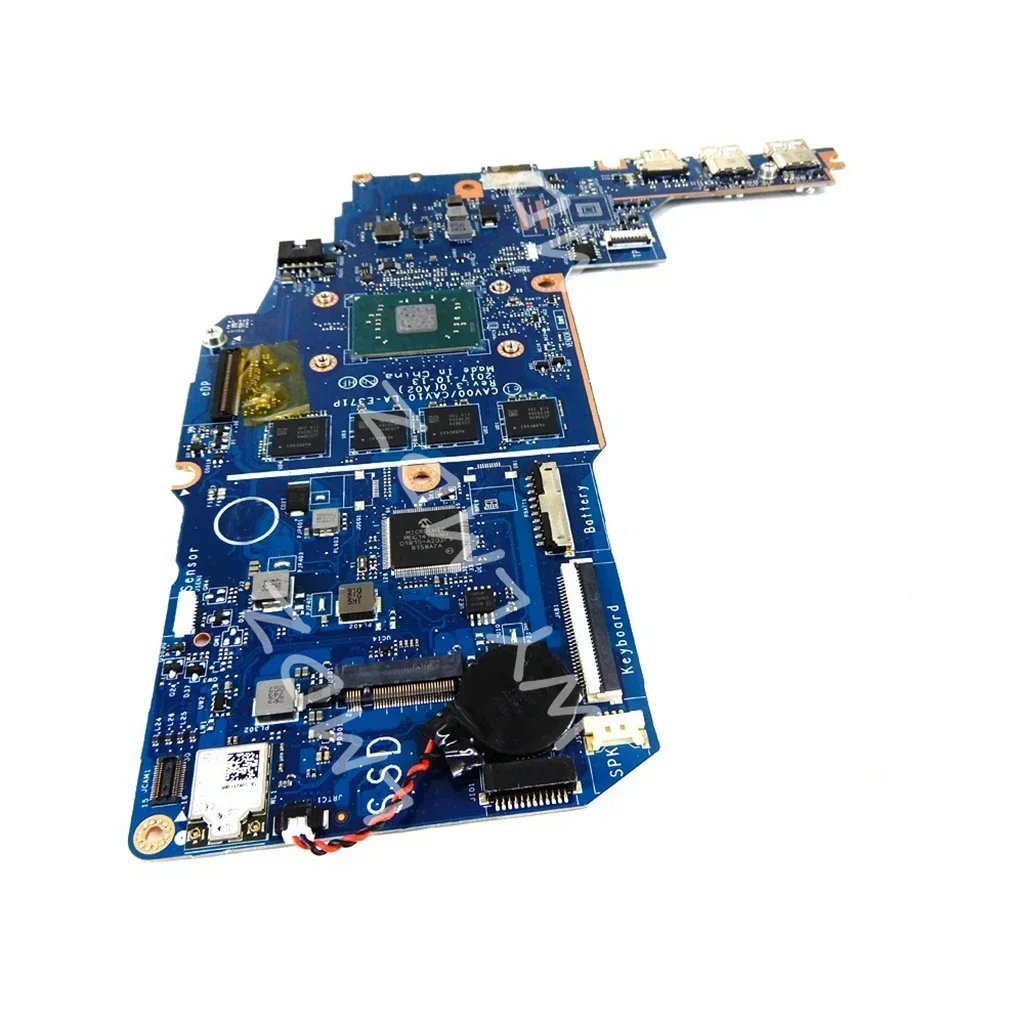 Imagem -05 - Placa-mãe Portátil para Dell Latitude 11 3180 3189 La-e371p com Cpu N3350 N4200 4g Ram Notebook Mainboard