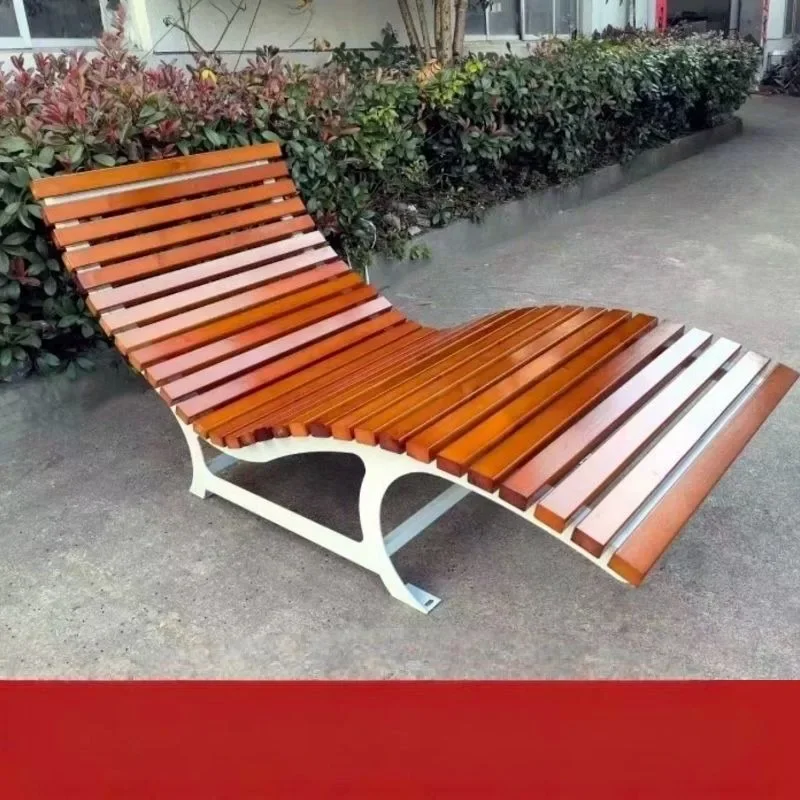 Park Community Public Recliner Bench Garden Modeling Chair