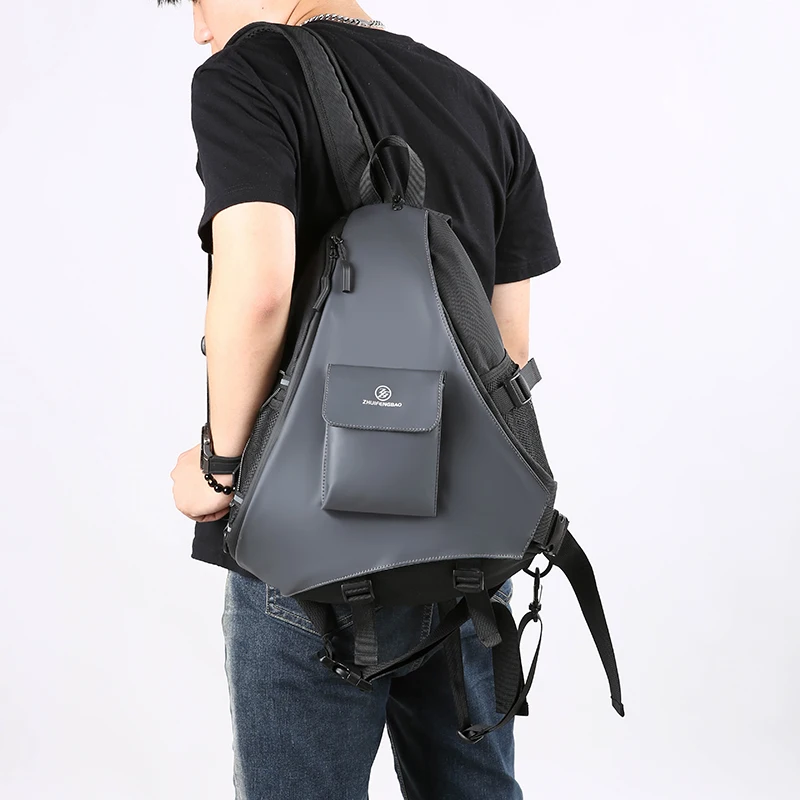 

Повседневная мужская легкая новая трендовая дорожная сумка Оксфорд, сумка через плечо, рюкзак, сумка mochilas de hombre рюкзак zaino moto